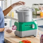 AvaMix Revolution BFP34GY 3 Qt. Gray Batch Bowl Food Processor - 1 hp AvaMix Revolution BFP34GY 3 Qt. Gray Batch Bowl Food Processor - 1 hp