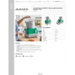 AvaMix Revolution BFP34GY 3 Qt. Gray Batch Bowl Food Processor - 1 hp AvaMix Revolution BFP34GY 3 Qt. Gray Batch Bowl Food Processor - 1 hp