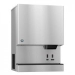 Hoshizaki DCM-751BWH-OS Opti-Serve Countertop Ice Maker and Water Dispenser - 70 lb. Storage Water Cooled