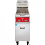 Vulcan 1VK85AF-2 PowerFry5 85-90 lb. Liquid Propane Floor Fryer with Solid State Analog Controls and KleenScreen Filtration System - 90,000 BTU Vulcan 1VK85AF-2 PowerFry5 85-90 lb. Liquid Propane Floor Fryer with Solid State Analog Controls and KleenScreen Filtration System - 90,000 BTU