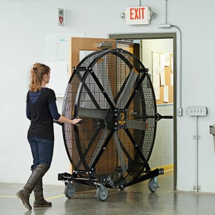 Big Ass Fans Black Jack 6' Black Portable Floor Fan Big Ass Fans Black Jack 6' Black Portable Floor Fan
