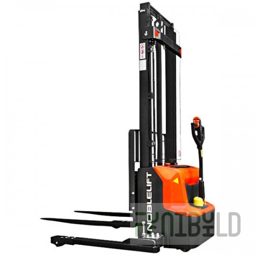 Noblelift 2,600 lb. Lithium-Ion Electric Walkie Straddle Stacker with 42