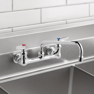T&S B-0231 Wall Mounted Pantry Faucet with 8