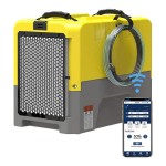 AlorAir Storm Extreme LGR 85 Yellow Smart Wi-Fi Enabled Industrial Commercial Dehumidifier with Pump - 115V AlorAir Storm Extreme LGR 85 Yellow Smart Wi-Fi Enabled Industrial Commercial Dehumidifier with Pump - 115V
