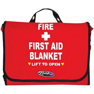 Kemp USA Red First Aid Blanket Bag with 80% Wool Blanket 10-127-BLA Kemp USA Red First Aid Blanket Bag with 80% Wool Blanket 10-127-BLA
