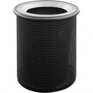 Wausau Tile MF3004 Classic 28 Gallon Steel Round Trash Can with Wide Aluminum Funnel Lid
