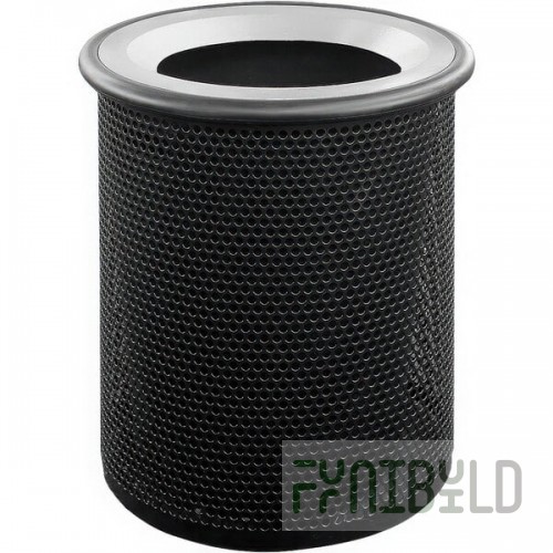 Wausau Tile MF3004 Classic 28 Gallon Steel Round Trash Can with Wide Aluminum Funnel Lid