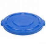 Rubbermaid® 1779731 BRUTE 20 Gallon Blue Round Trash Can Lid