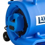 Lavex 3-Speed Compact Air Mover with Telescoping Handle, Wheels, and GFCI Power Outlets - 1/2 hp, 1,200 CFM Lavex 3-Speed Compact Air Mover with Telescoping Handle, Wheels, and GFCI Power Outlets - 1/2 hp, 1,200 CFM