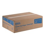 Lavex 2-Ply Natural Kraft Center Pull Paper Towel 500' Roll - 6/Case