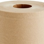 Lavex 2-Ply Natural Kraft Center Pull Paper Towel 500' Roll - 6/Case