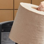 Lavex 2-Ply Natural Kraft Center Pull Paper Towel 500' Roll - 6/Case