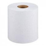 Lavex 2-Ply Natural Kraft Center Pull Paper Towel 500' Roll - 6/Case