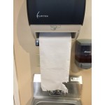 Lavex 2-Ply Natural Kraft Center Pull Paper Towel 500' Roll - 6/Case