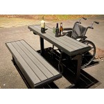 Lifetime 60253 Gray Convertible Bench / Table
