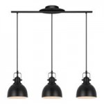 Canarm Polo Brushed Nickel Farmhouse Flush Mount Light - 120V, 100W