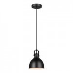 Canarm Polo Brushed Nickel Farmhouse Flush Mount Light - 120V, 100W