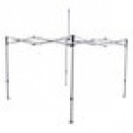 Caravan Canopy 21003205040 Classic 10' x 10' Green Heavy-Duty Commercial Grade Instant Canopy Deluxe Kit with Side Walls