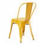 Lancaster Table & Seating Alloy Citrine Yellow Outdoor Cafe Chair Lancaster Table & Seating Alloy Citrine Yellow Outdoor Cafe Chair