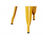 Lancaster Table & Seating Alloy Citrine Yellow Outdoor Cafe Chair Lancaster Table & Seating Alloy Citrine Yellow Outdoor Cafe Chair