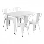 Lancaster Table & Seating Alloy Citrine Yellow Outdoor Cafe Chair Lancaster Table & Seating Alloy Citrine Yellow Outdoor Cafe Chair