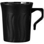 Fineline Flairware 215-BK 15 oz. Black Plastic Oval Bowl / Serving Boat - 300/Case Fineline Flairware 215-BK 15 oz. Black Plastic Oval Bowl / Serving Boat - 300/Case