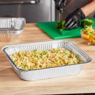 Choice Half Size Foil Steam Table Pan Deep 2 9/16