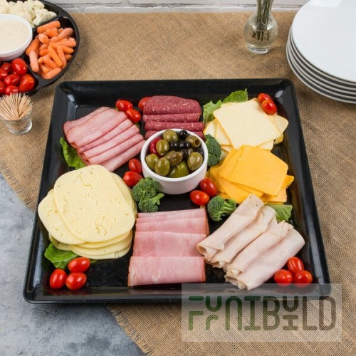 Fineline SQ4818.BK Platter Pleasers 18