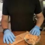 Choice 2 lb. Brown Kraft Customizable Paper Cookie / Coffee / Donut Bag with Window and Tin Tie Closure - 50/Pack