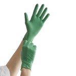 Showa Green Biodegradable Nitrile 4 Mil Powder-Free Gloves - Large - 1,000/Case Showa Green Biodegradable Nitrile 4 Mil Powder-Free Gloves - Large - 1,000/Case