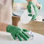 Showa Green Biodegradable Nitrile 4 Mil Powder-Free Gloves - Large - 1,000/Case Showa Green Biodegradable Nitrile 4 Mil Powder-Free Gloves - Large - 1,000/Case