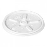 Dart 6SJ12 6 oz. White Customizable Foam Food Container - 1,000/Case