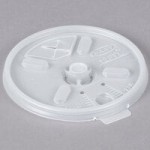 Dart 6SJ12 6 oz. White Customizable Foam Food Container - 1,000/Case