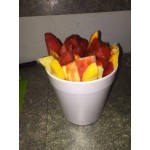 Dart 6SJ12 6 oz. White Customizable Foam Food Container - 1,000/Case