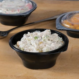 Fabri-Kal FC8B SideKicks 8 oz. Microwaveable Side Dish Bowl / Container - 750/Case Fabri-Kal FC8B SideKicks 8 oz. Microwaveable Side Dish Bowl / Container - 750/Case