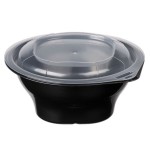 Fabri-Kal FC8B SideKicks 8 oz. Microwaveable Side Dish Bowl / Container - 750/Case