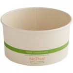 World Centric NoTree #300 3 lb. Compostable Food Tray - 500/Case