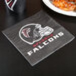 Creative Converting Atlanta Falcons 2-Ply Luncheon Napkin - 192/Case Creative Converting Atlanta Falcons 2-Ply Luncheon Napkin - 192/Case