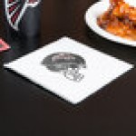 Creative Converting Atlanta Falcons 2-Ply Luncheon Napkin - 192/Case Creative Converting Atlanta Falcons 2-Ply Luncheon Napkin - 192/Case