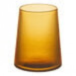 Acopa Lore 12 oz. Amber Stemless Wine Glass - Sample
