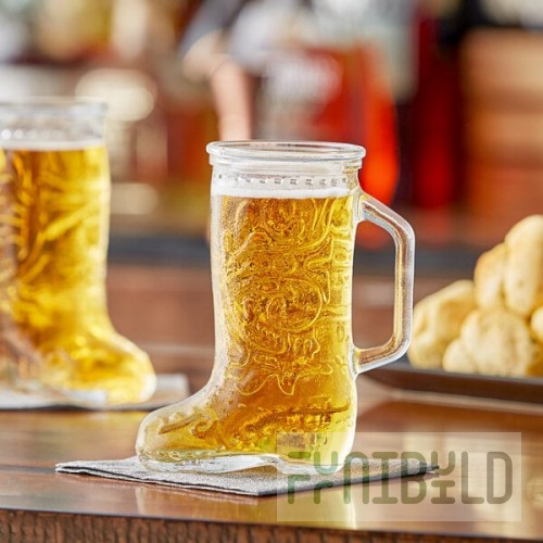 Acopa 12.5 oz. Boot Beer Mug - Sample