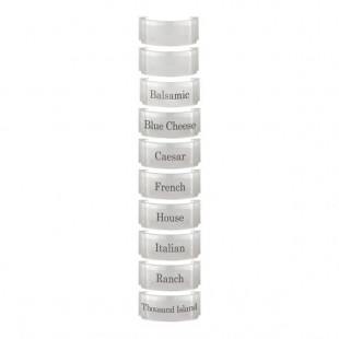 Bon Chef Smart Bowl 10-Piece Salad Dressing Bottle Clip Set 9572