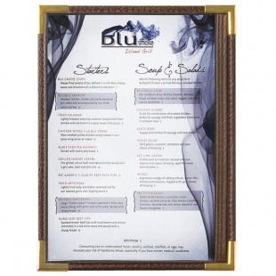 Menu Solutions RS33A BRN GLD Royal 5 1/2 Menu Solutions RS33A BRN GLD Royal 5 1/2