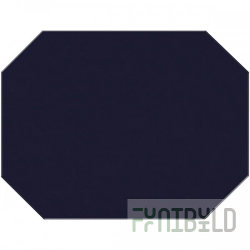 H. Risch, Inc. PLACEMATOCT17X13BLUE 17