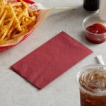 Choice Burgundy 2-Ply Customizable Beverage / Cocktail Napkin - 1,000/Case