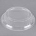 Dinex DX11870174 Clear Dome Disposable Lid for Dinex DXSWC6 6 oz. Clear Tulip Bowls, Dinex DXSWC8 8 oz. Clear Tulip Bowls, Carlisle 4531 5 oz. Tulip Dish, and Carlisle 4535 8 oz. Clear Tulip Bowls - 1,000/Case
