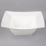 10 Strawberry Street WTR-10SQRBWL Whittier 1.06 Qt. White Square Porcelain Rim Bowl - 12/Case 10 Strawberry Street WTR-10SQRBWL Whittier 1.06 Qt. White Square Porcelain Rim Bowl - 12/Case