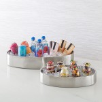 American Metalcraft 216 oz. Oval Satin Stainless Steel Double-Walled Serving Bowl