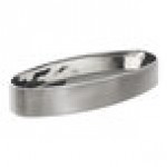 American Metalcraft 216 oz. Oval Satin Stainless Steel Double-Walled Serving Bowl