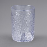 Carlisle 550507 Pebble Optic 5 oz. Clear SAN Plastic Tumbler - 24/Case Carlisle 550507 Pebble Optic 5 oz. Clear SAN Plastic Tumbler - 24/Case
